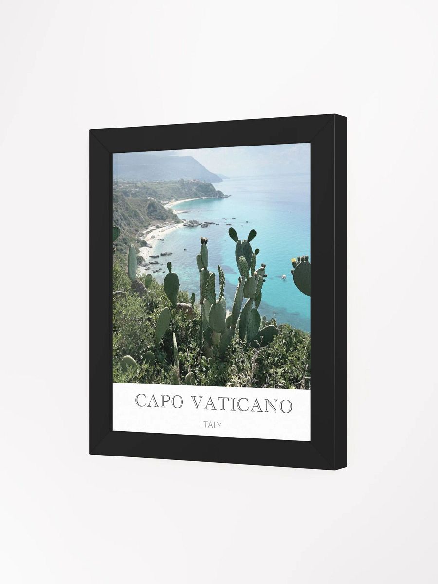 Capo Vaticano Calabria - Framed High-Quality Matte Poster product image (12)