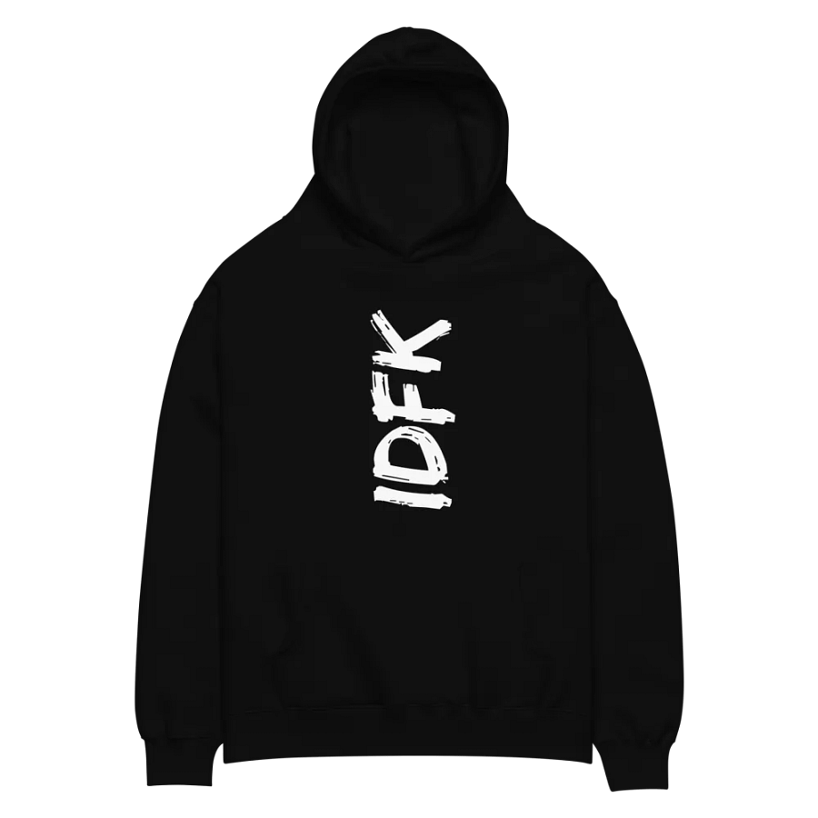 IDFK Black & White Sideways Hoodie product image (7)