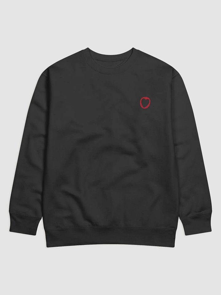 thanks for being here! Sweatshirt (Red) product image (2)