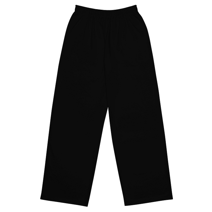 Midnight Veil Designs - Midnight Black Gothic Wide-Leg Unisex Pants product image (1)