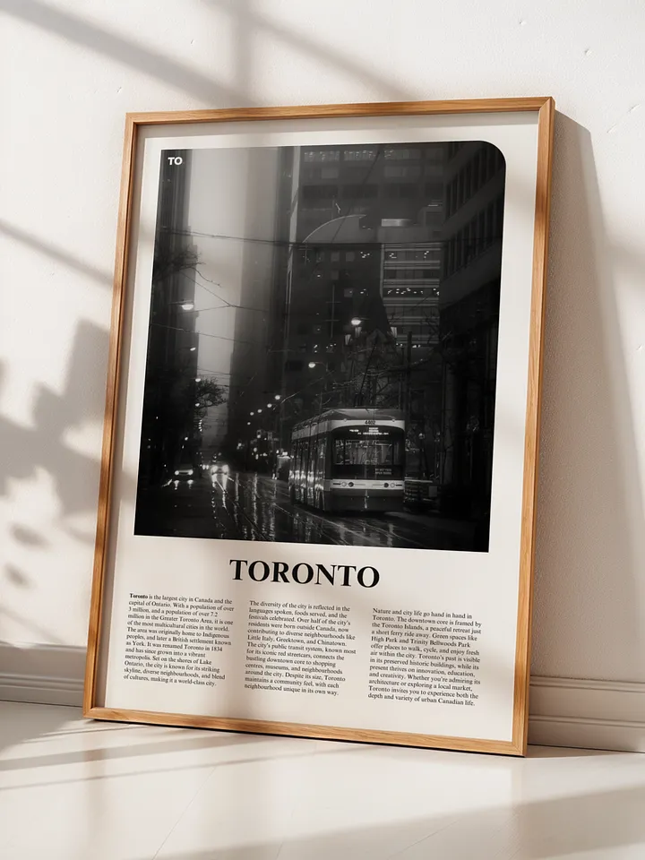Toronto 07 Newspaper Poster product image (4)