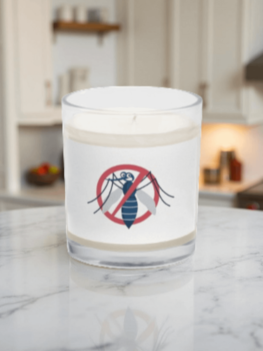 No More Mosquitoes Soy Wax Candle (Candela anti tantari - produs 100% natural) product image (1)