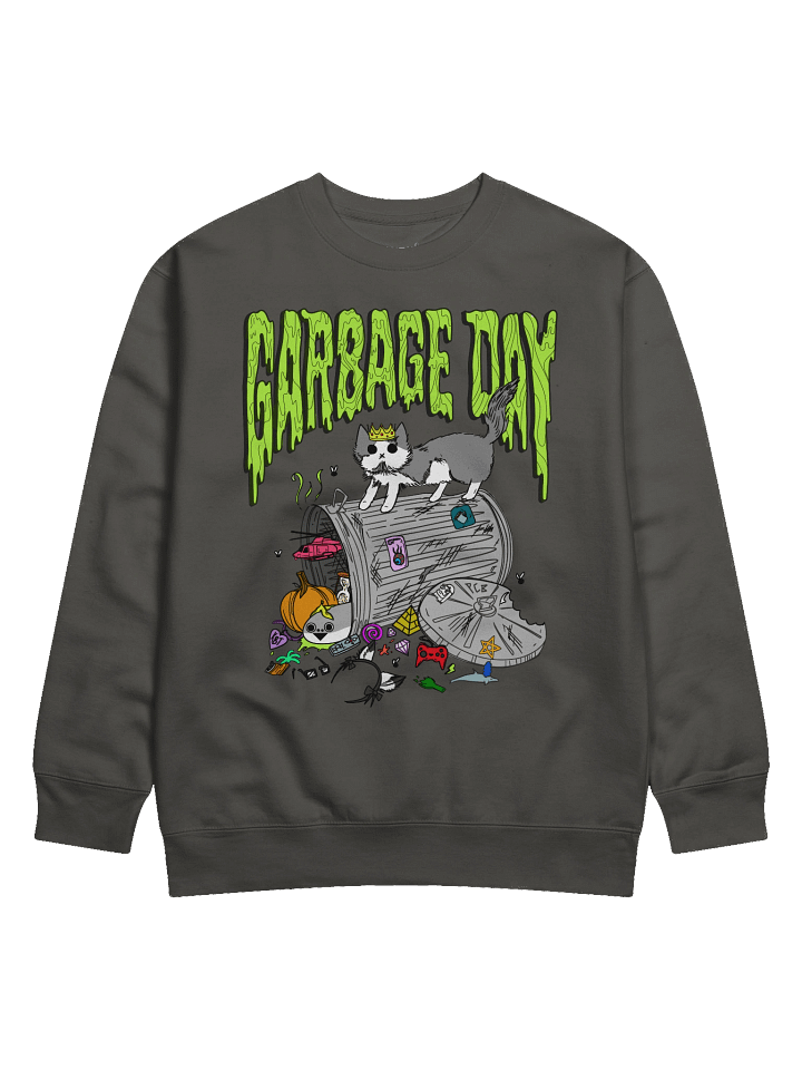 garbage day crew neck sweater product image (1)