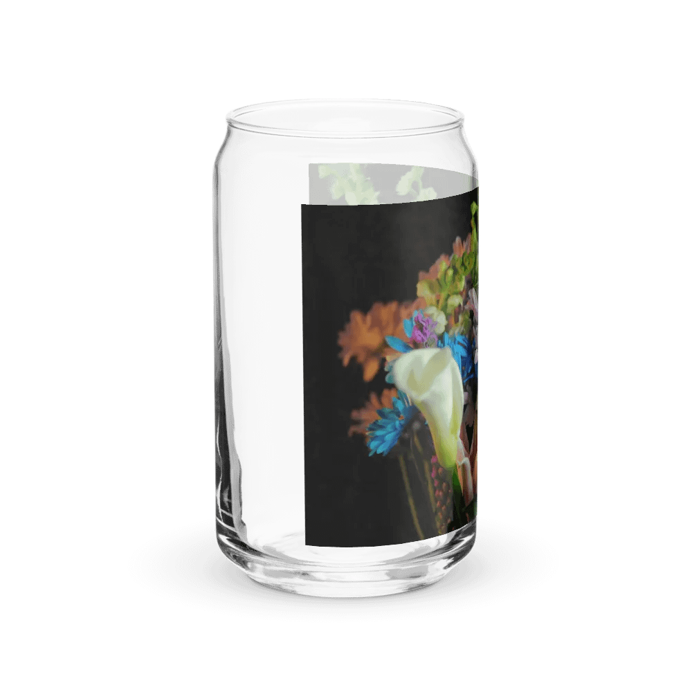 Flowers 292 Can Shaped Glass product image (10)