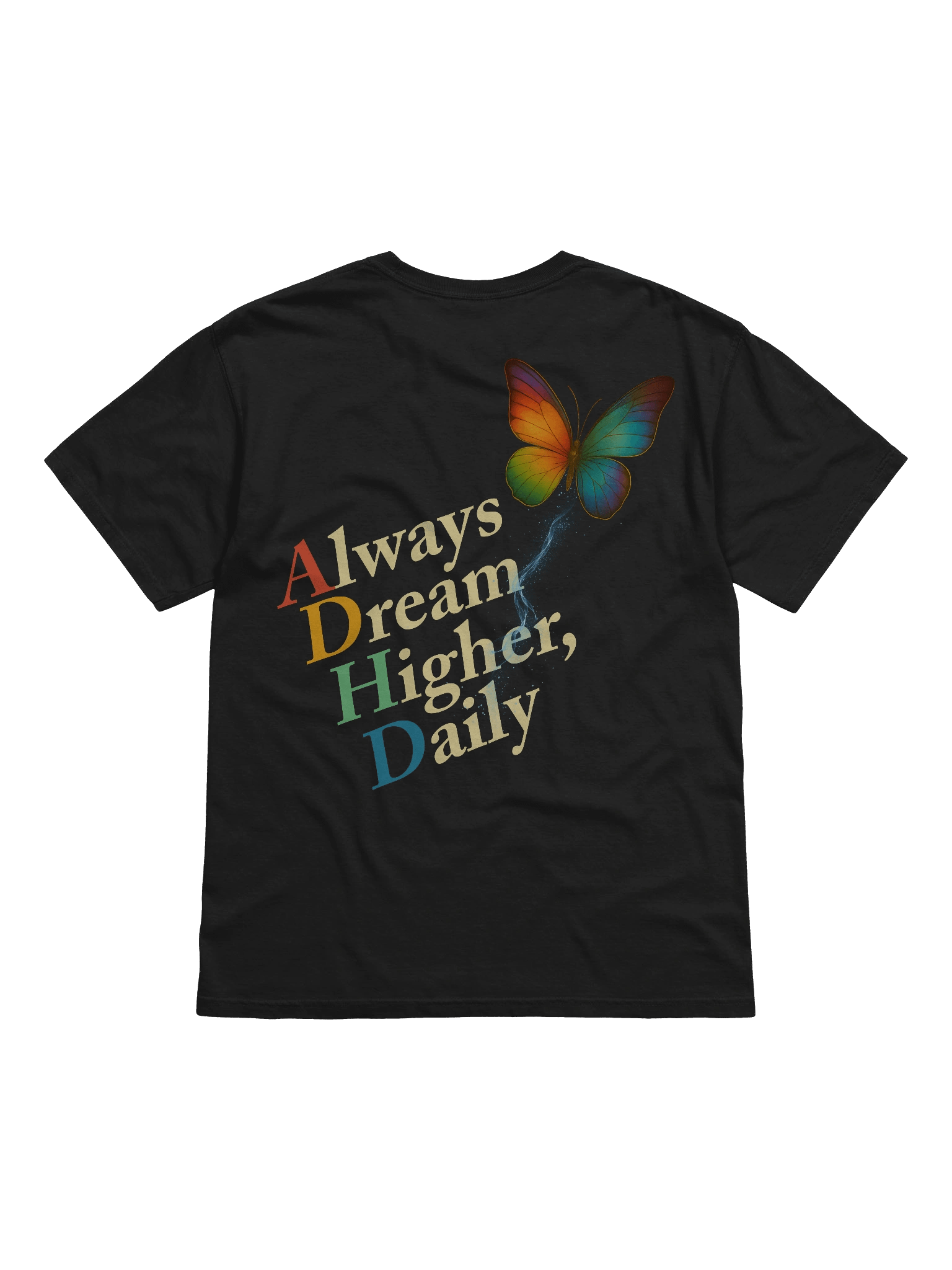 Always Dream Higher, Daily Butterfly Cotton Tee product image (12)