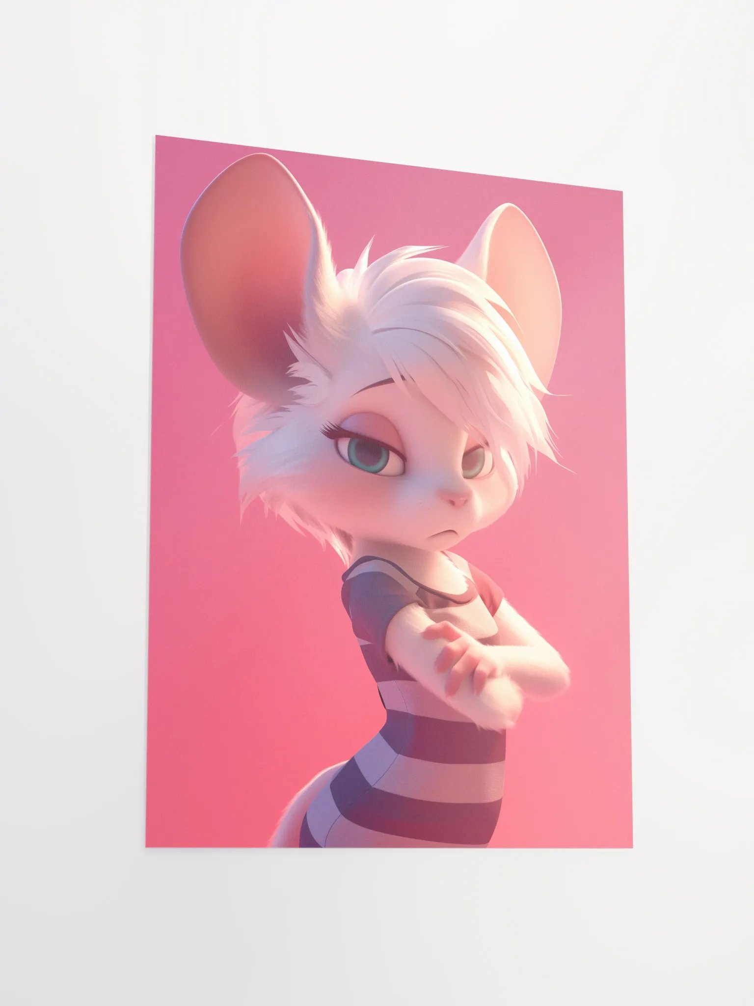 Defiant Mouse Enhanced Matte Poster product image (3)