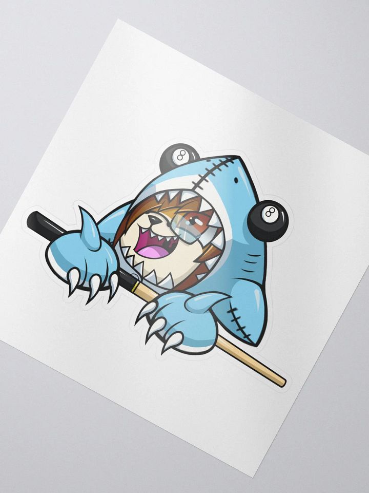 Orend Pool Shark Sticker (Large) product image (2)