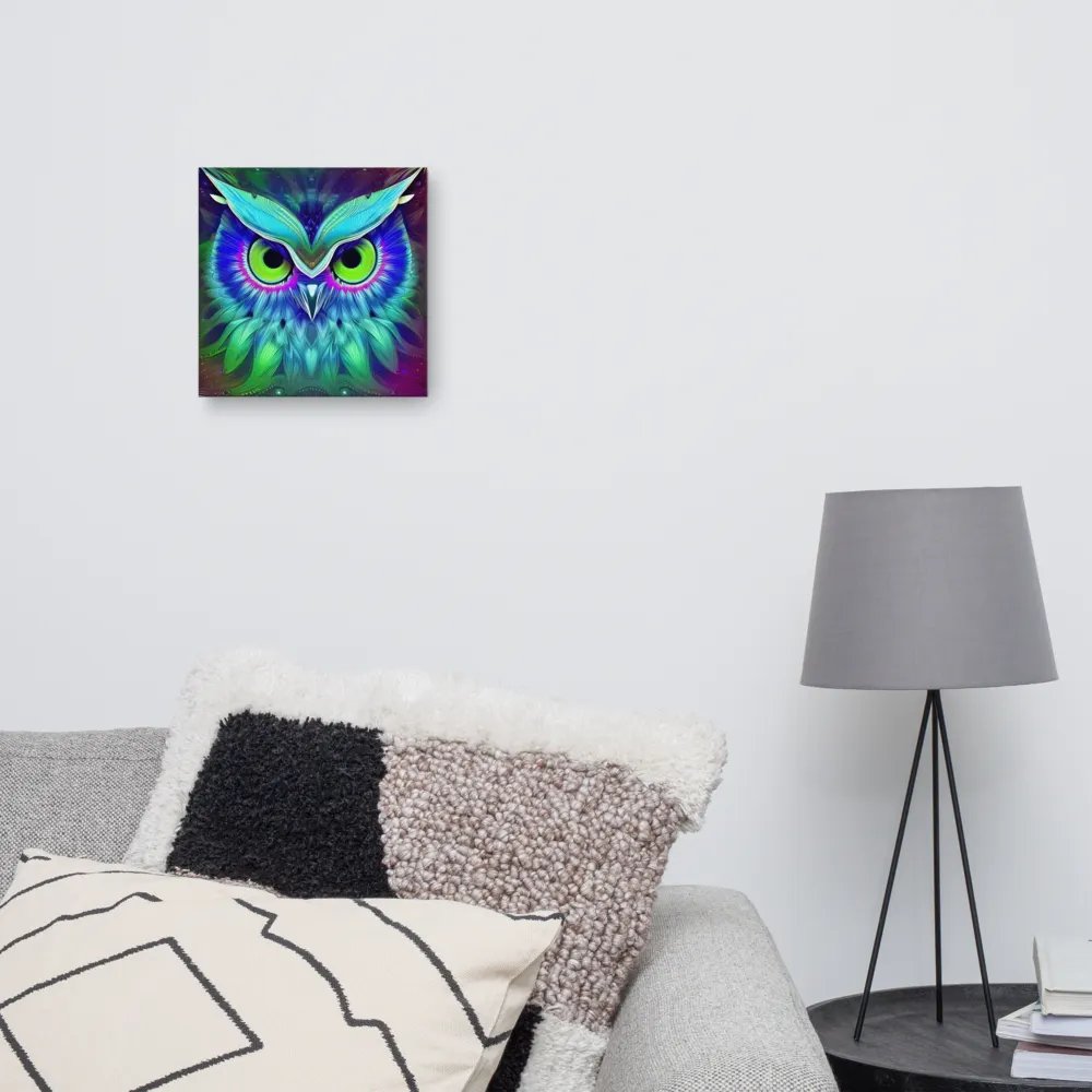 Fantasy Fractal Owl Art - v18 product image (10)