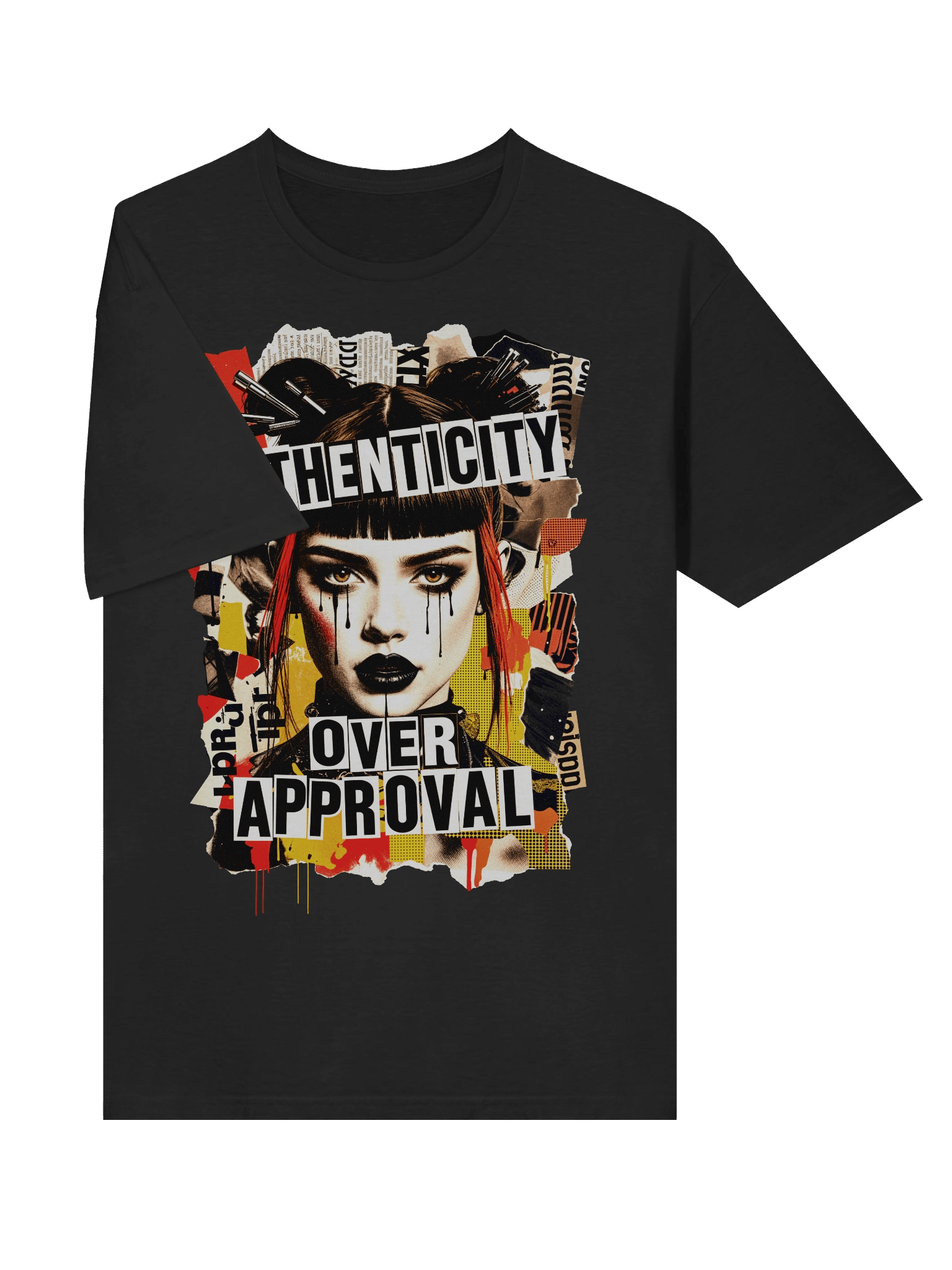 Authenticity Over Approval Grunge Punk Collage Riot Grrrl Aesthetic product image (40)