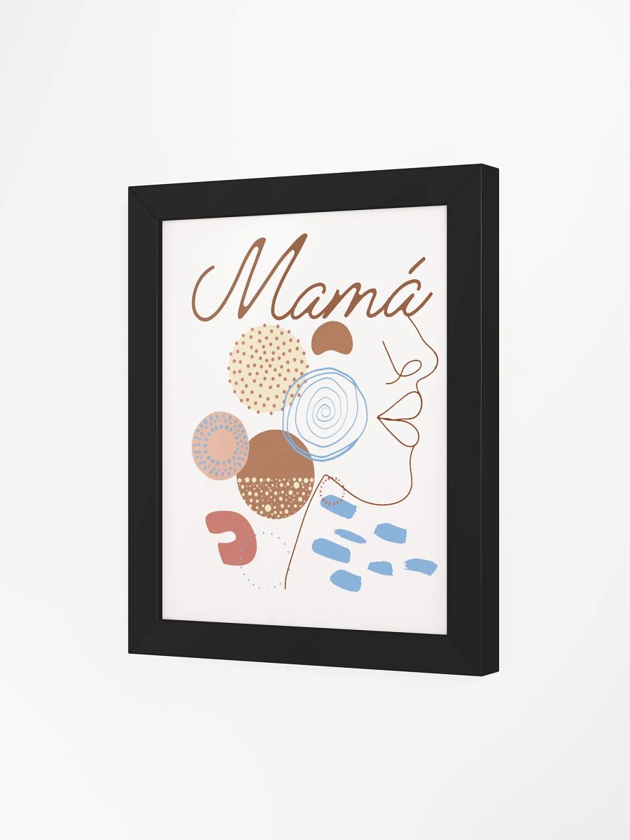 Mamá Boho Mothers Day Design matte poster product image (3)