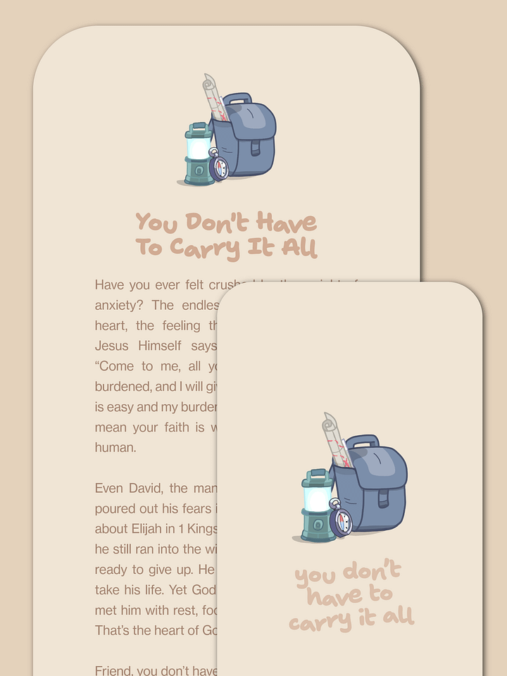 You Don’t Have to Carry It All: Devotional + Bonus Wallpaper product image (1)