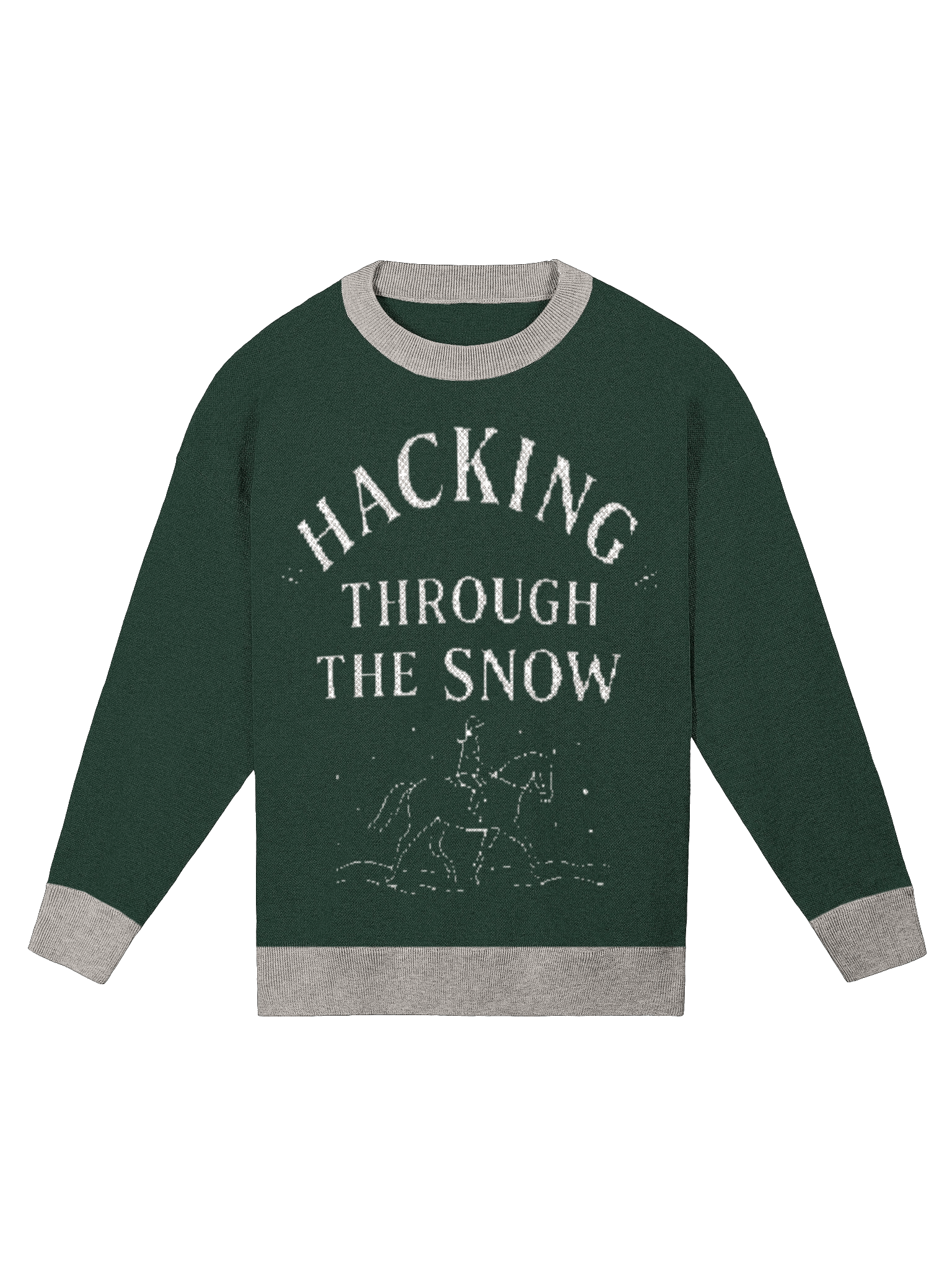 The Hacking Through The Snow Sweater (wholesale) product image (1)