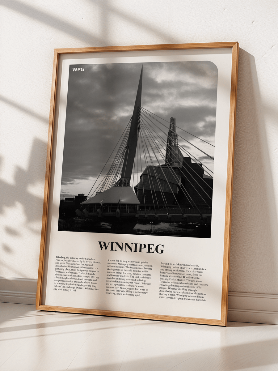 Winnipeg 01 Newspaper Poster product image (2)