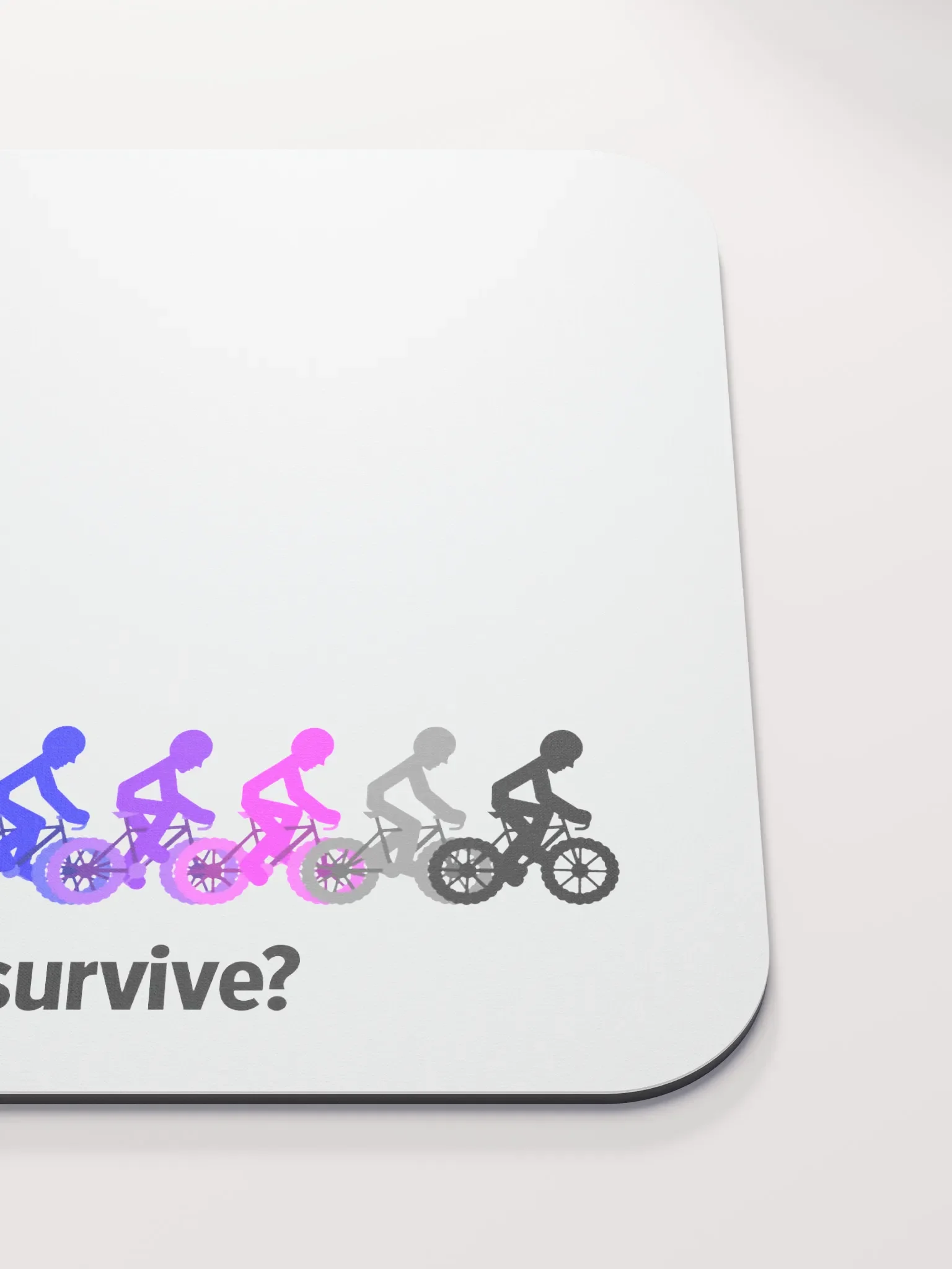 MIKAN Bicycle Mouse Pad(Who will survive?) product image (5)