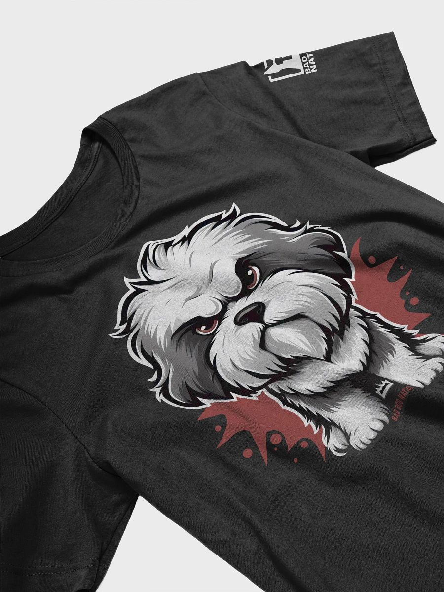 Old English Sheepdog Angry Pup - Premium Unisex T-shirt product image (3)