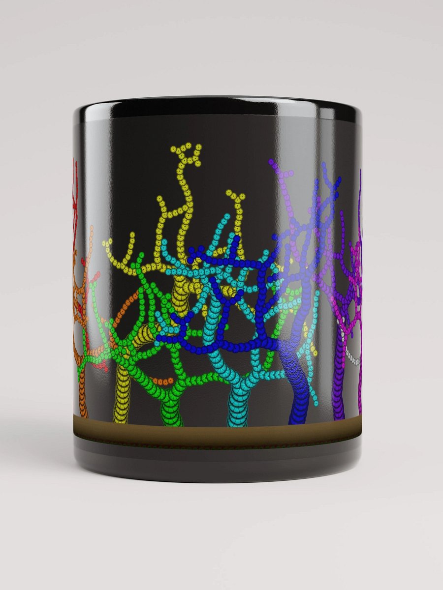 Colorful Trees Mug (Black) product image (5)