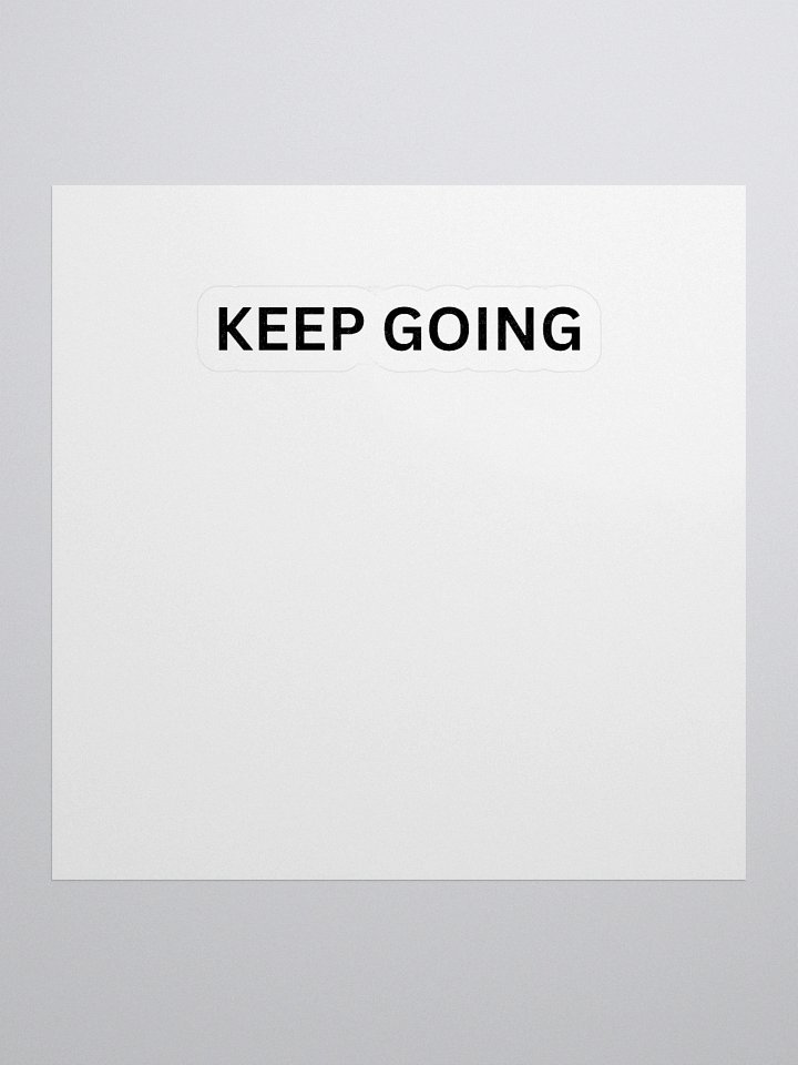 Keep Going Sticker product image (1)
