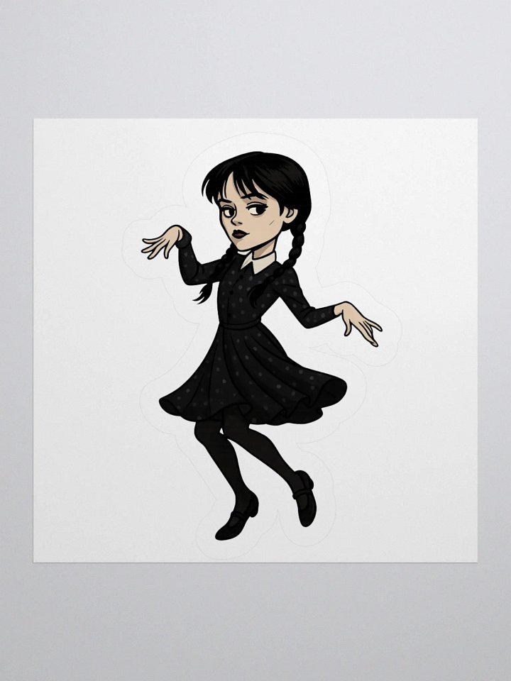Wednesday Cut Stickers product image (2)