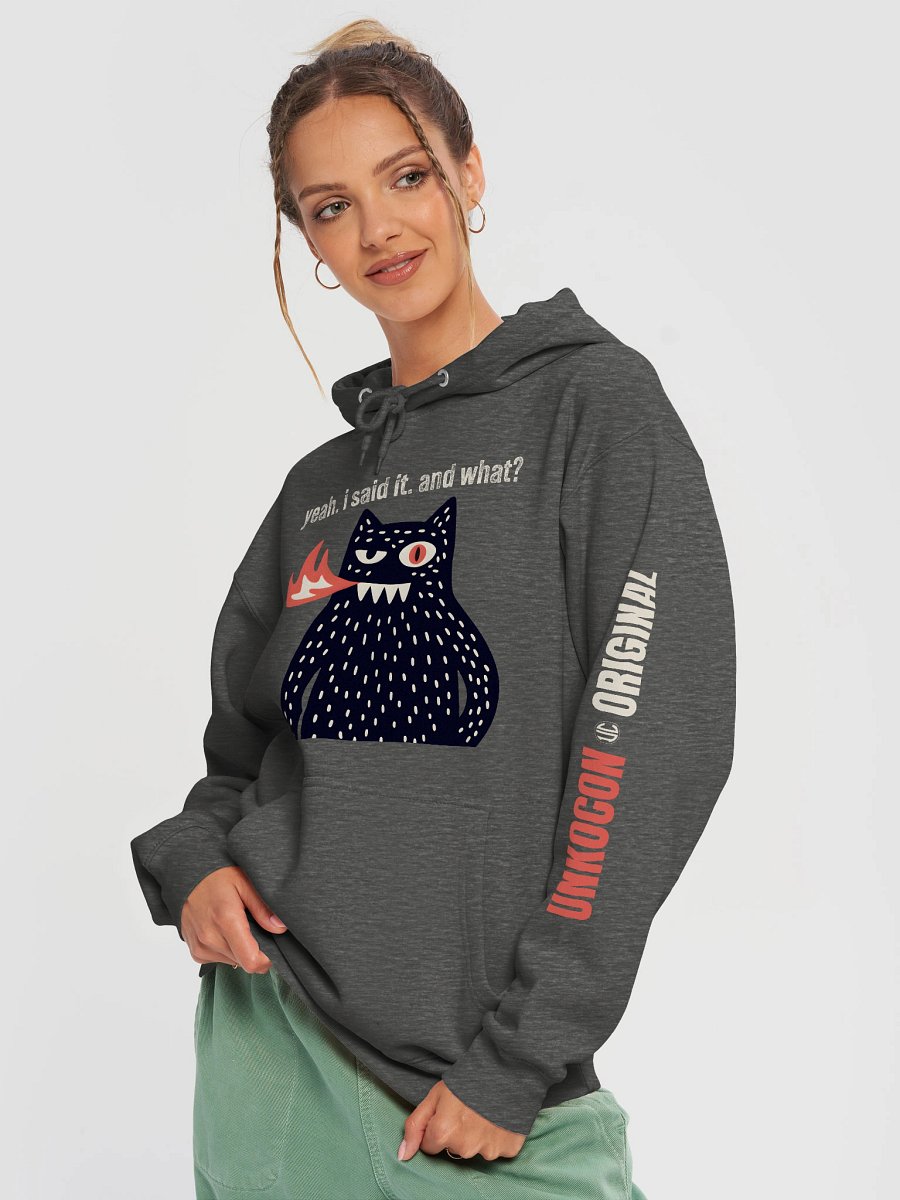 Funny Cat Hoodie - UnkoCon Original product image (9)