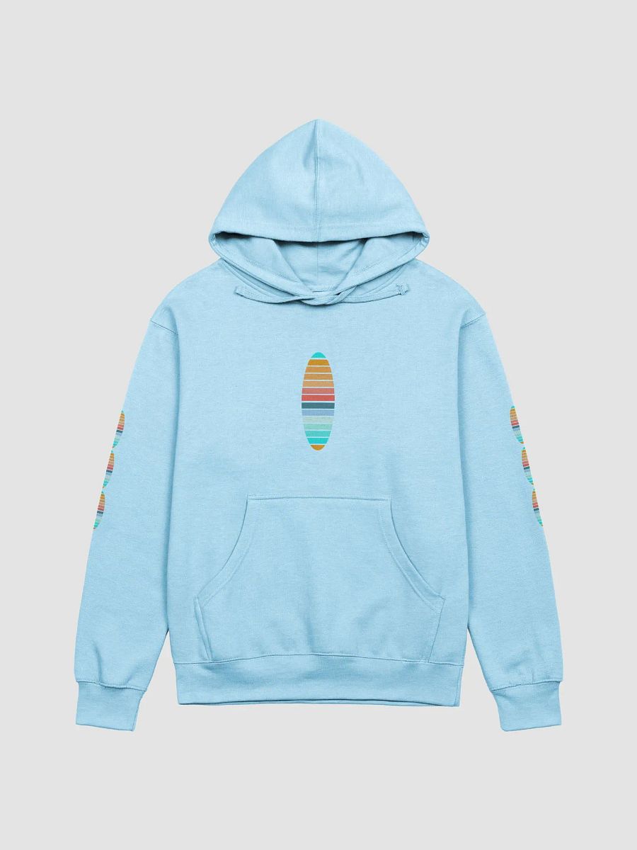 Sun-Kissed Surf Stripes 70s 80s Hoodie product image (6)