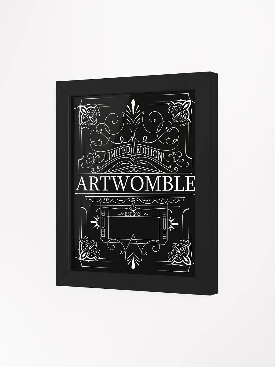 Artwomble Framed Print - Black product image (6)