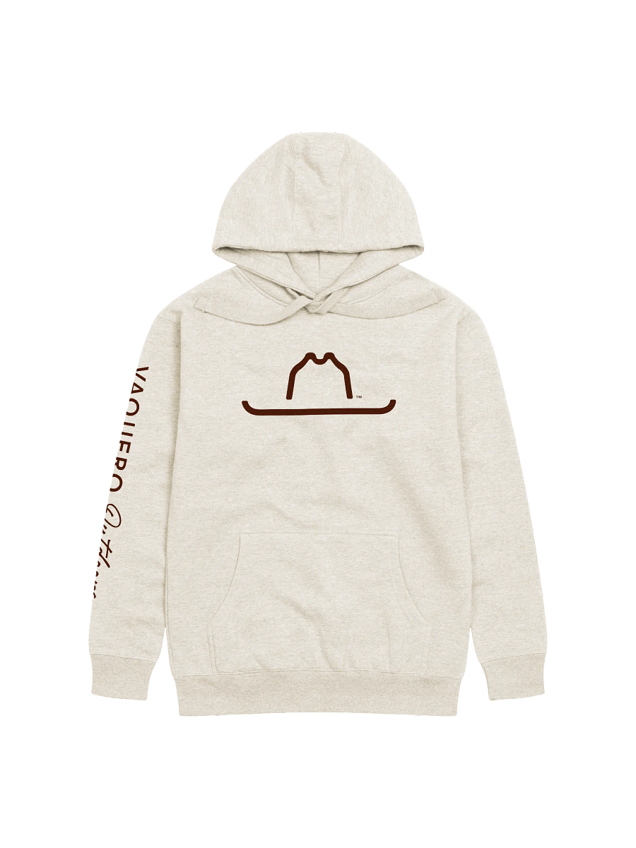 Hat & Sleeve Logo Hoodie Espresso product image (1)