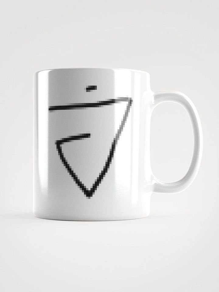 White Mug with Symbol product image (2)