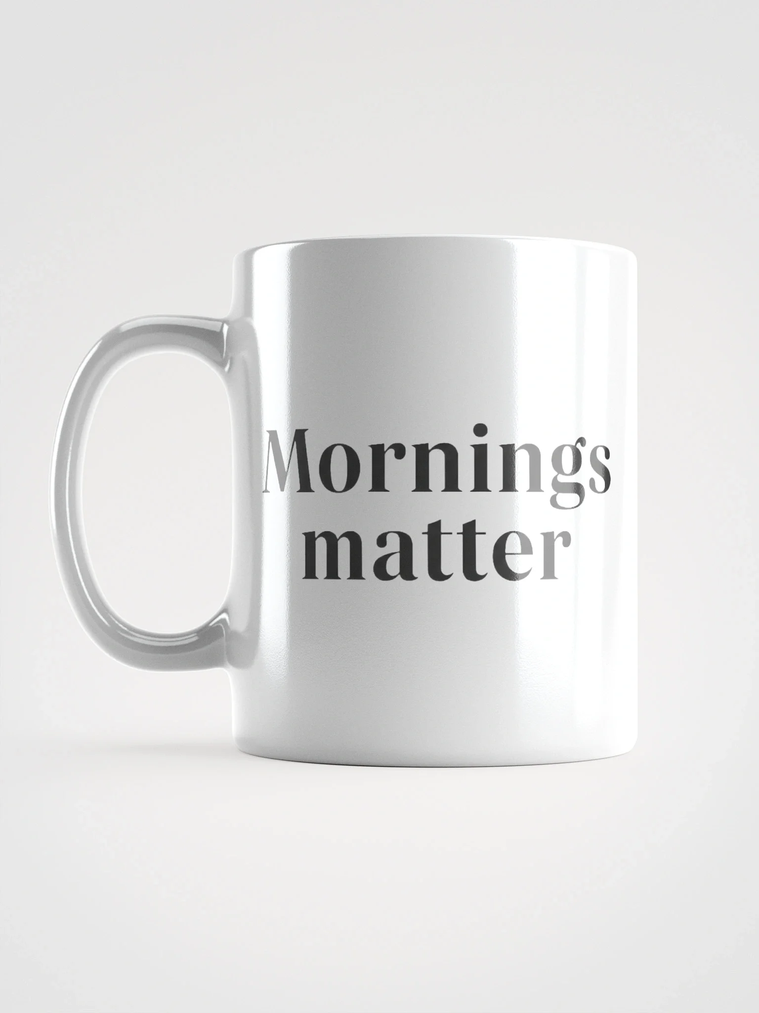 Mornings Matter Mug – Inspirational Coffee Cup to Kickstart Your Day | Premium Ceramic, Perfect Gift product image (1)