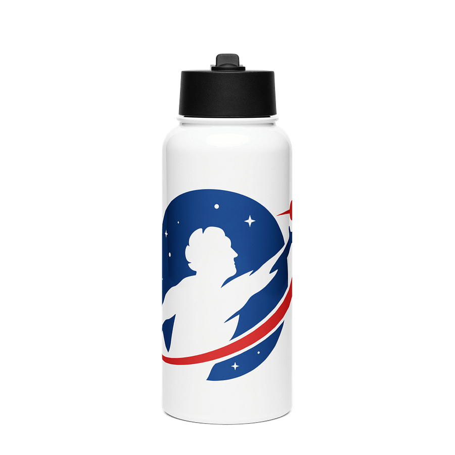 Stainless Steel Water Bottle with Straw – 32oz (950ml) product image (1)
