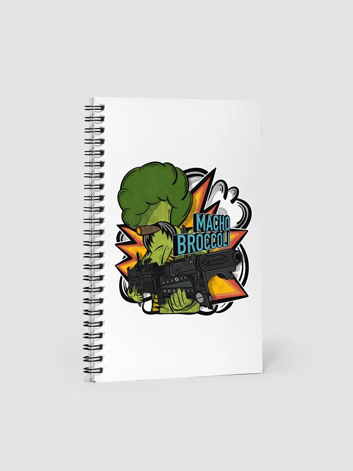 Macho Broccoli 2.0 Notepad product image (1)