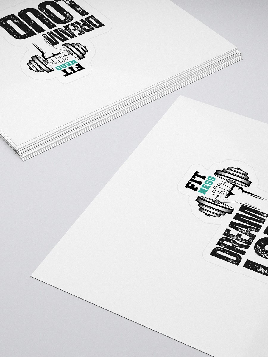 Dream Loud - Fitness - Sticker product image (4)