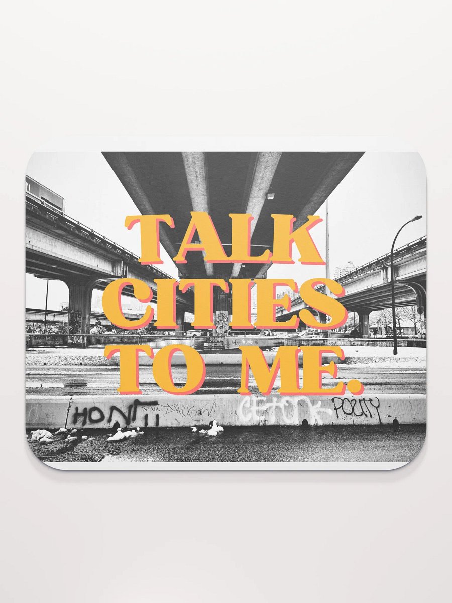 Talk Cities Mouse Pad product image (2)
