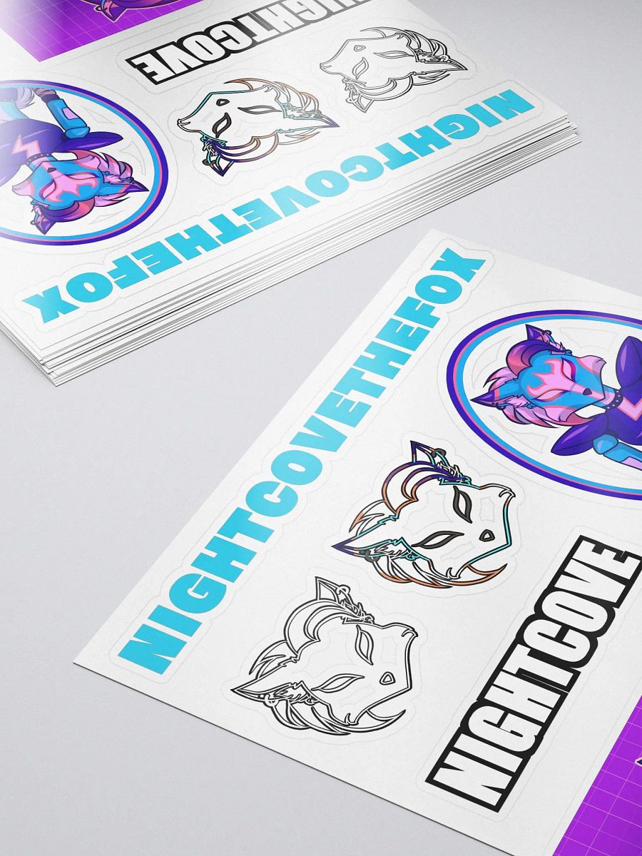 NightCove Icon Sticker Sheet product image (5)