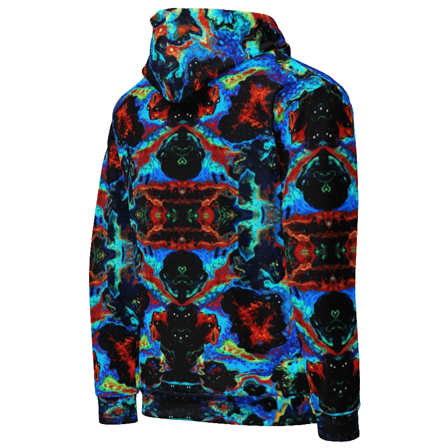 Abstract Blob: Blob Attack Hoodie product image (5)