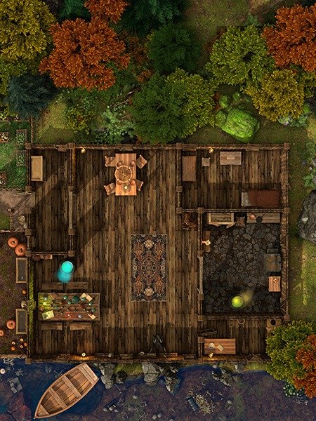 Unveil the Mysteries with the Witches Hut Map! product image (1)