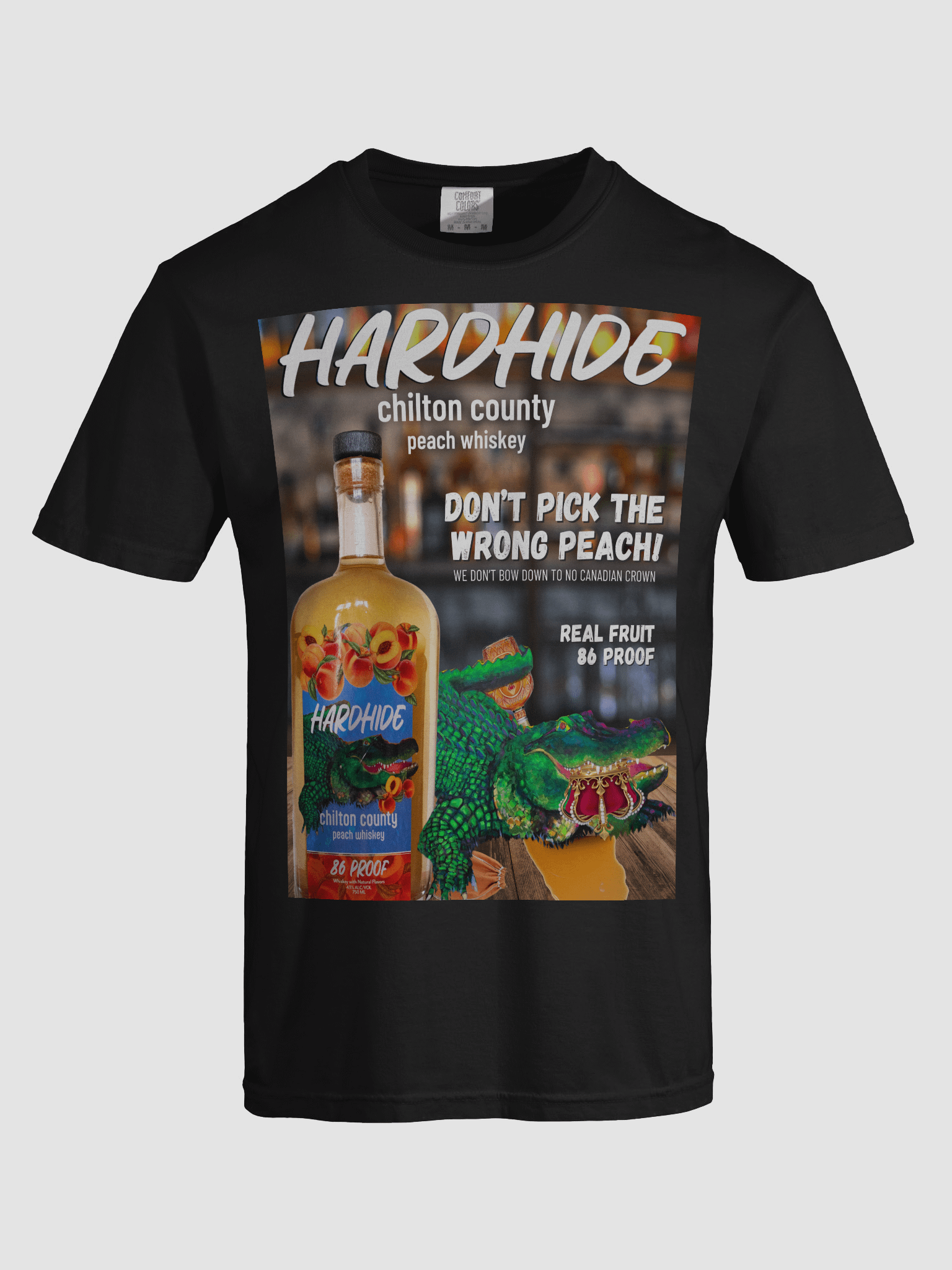 Hardhide Chilton County Peach Whiskey T-Shirt product image (7)