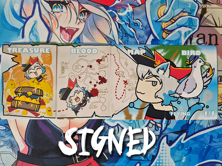 Signed Token bundle | Pirate Dandyfloss MTG Series product image (1)