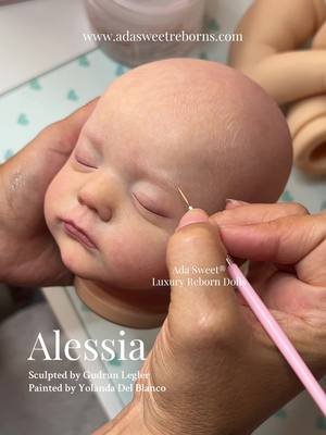 Personaliza tu bebé reborn:  www.adasweetreborns.com Kit “Alessia” Esculpido por Gudrun Legler Pintado por Yolanda Del Blanco Ada Sweet® Luxury Reborn Dolls #rebornbaby #bebereborn #reborndoll #reborncommunity #rebornart  