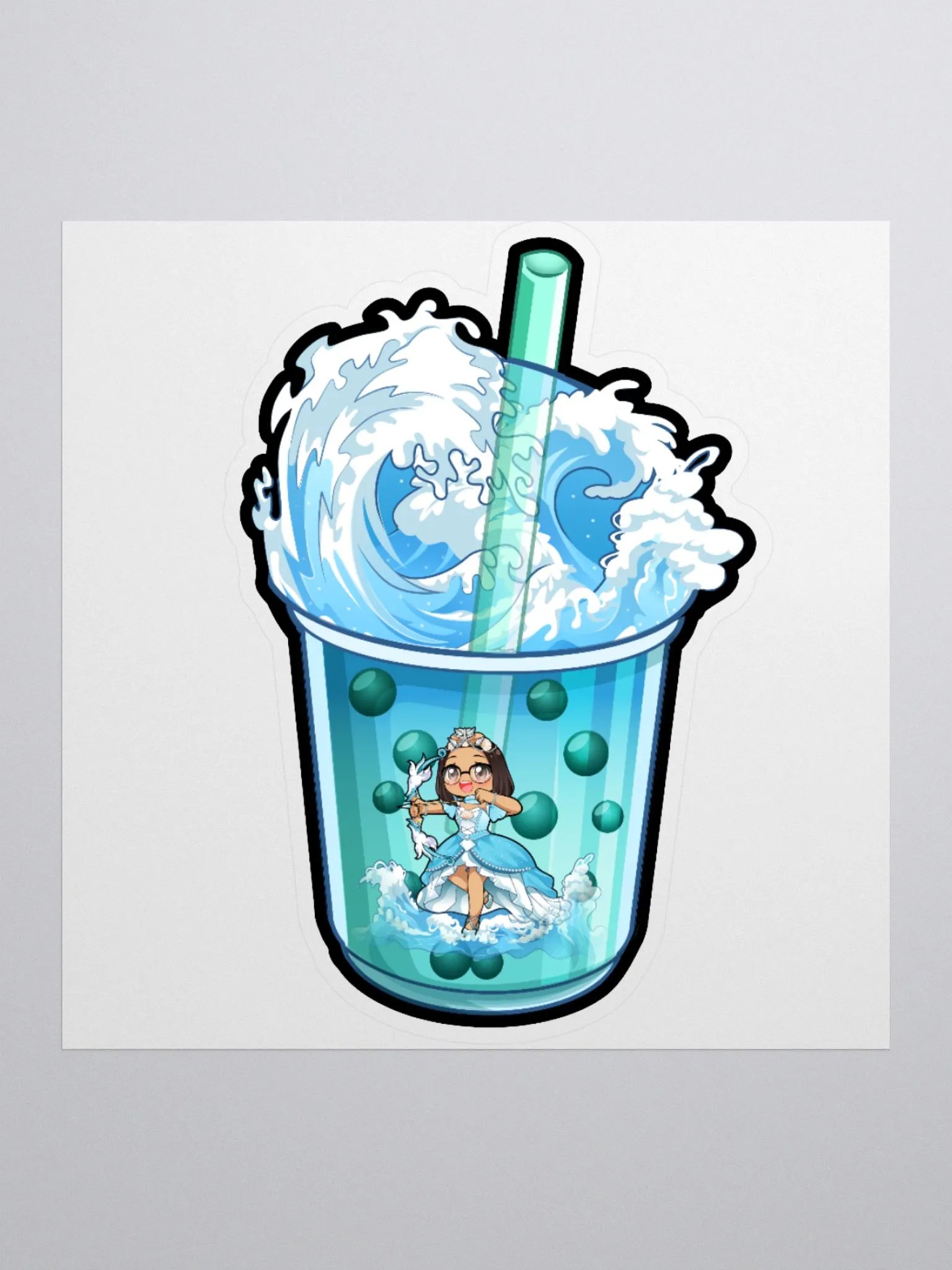 Art3mis Boba Sticker product image (1)