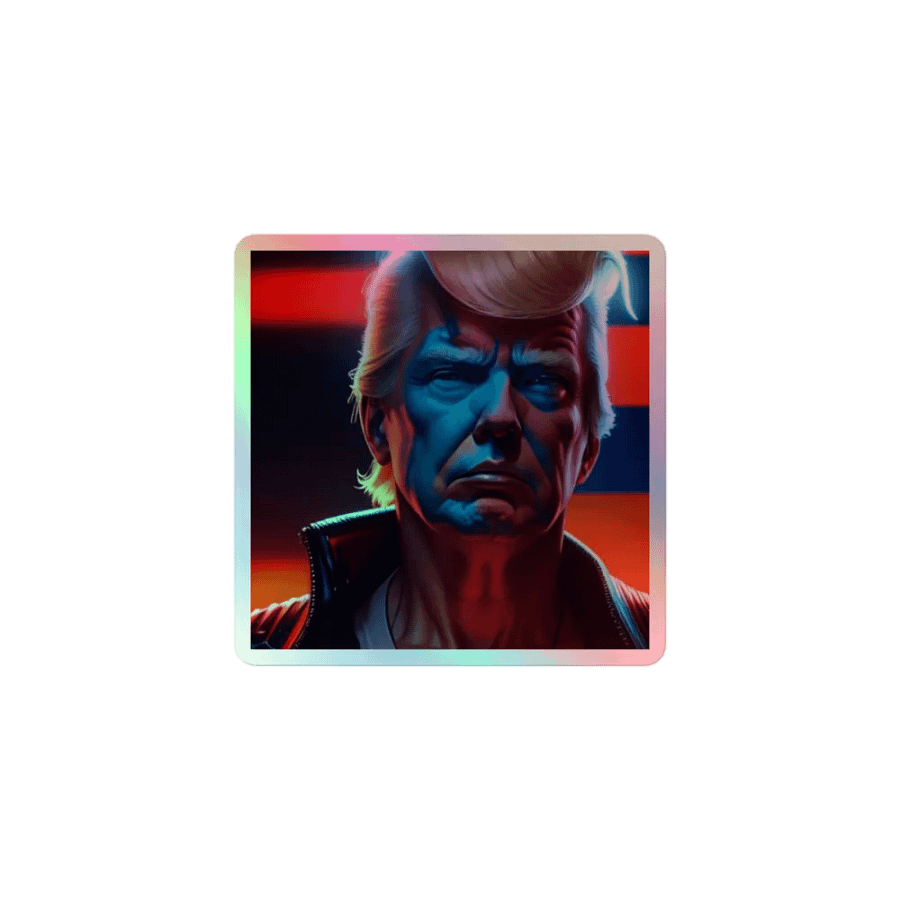 Westside Trump Holographic Sticker product image (1)