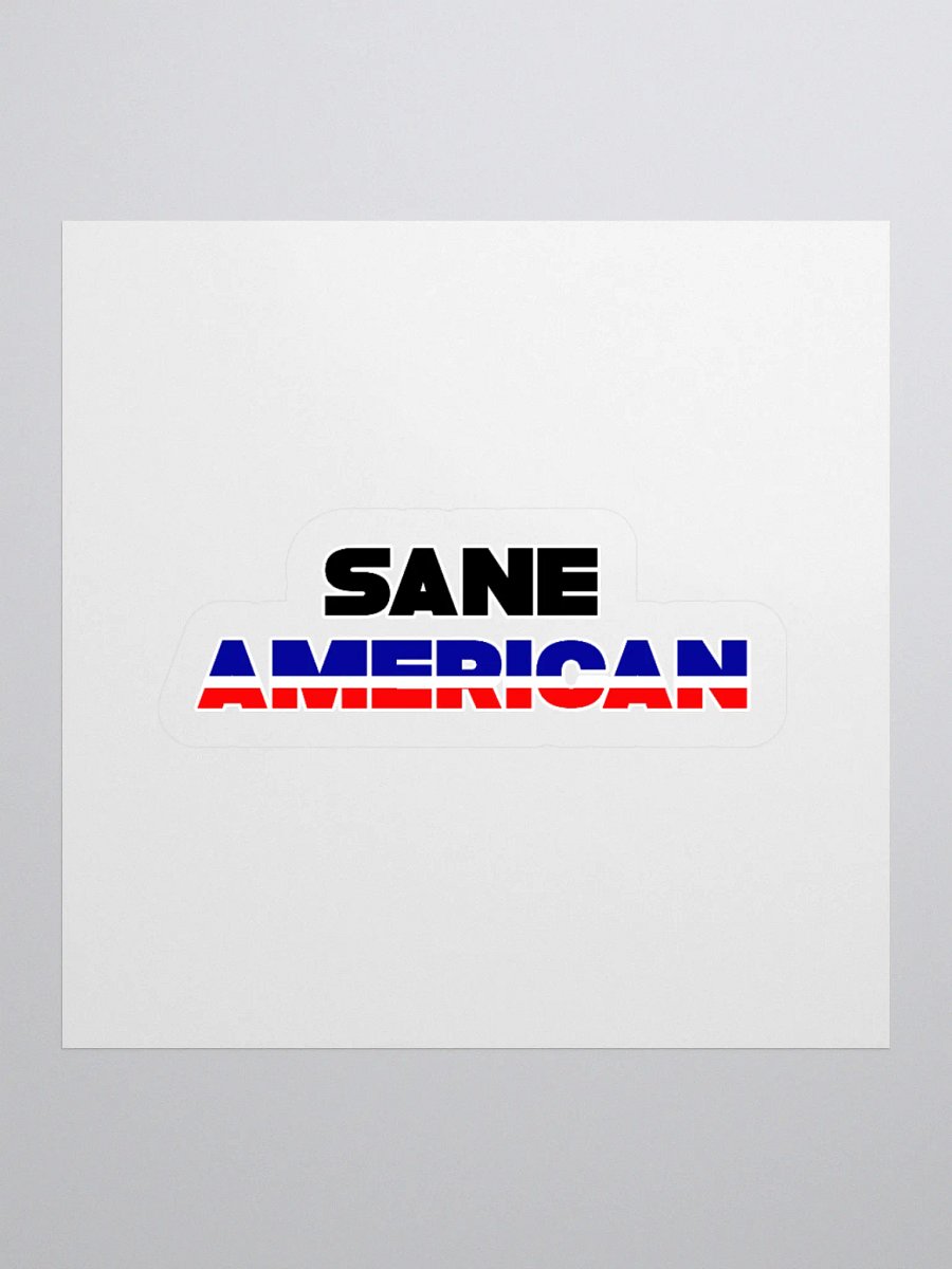Sane American Sticker product image (2)