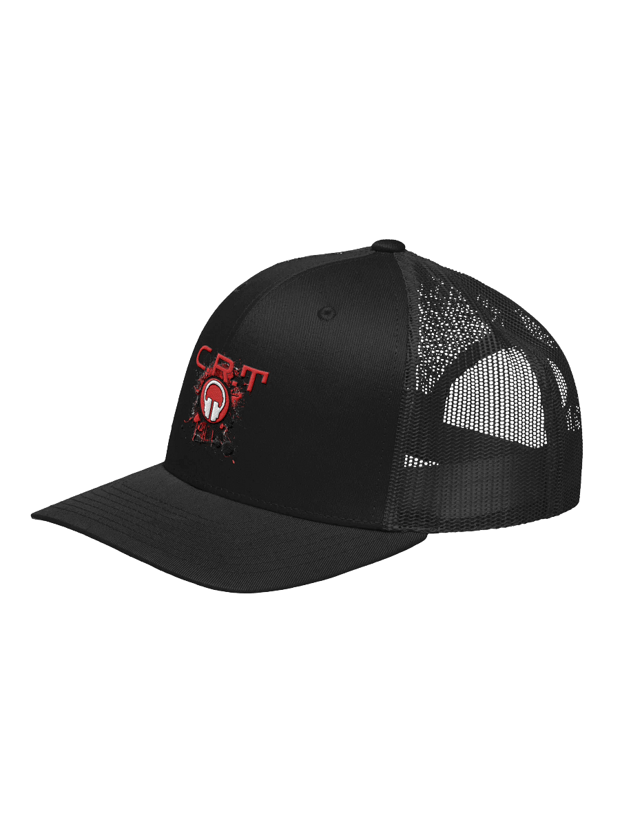 C.R.T Paint Splatter Yupoong® Retro Trucker Hat product image (2)