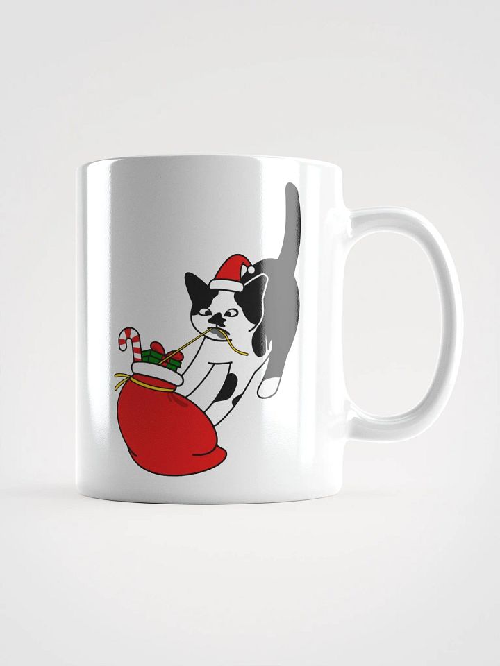 Santa Paws Christmas Cat Mug product image (3)