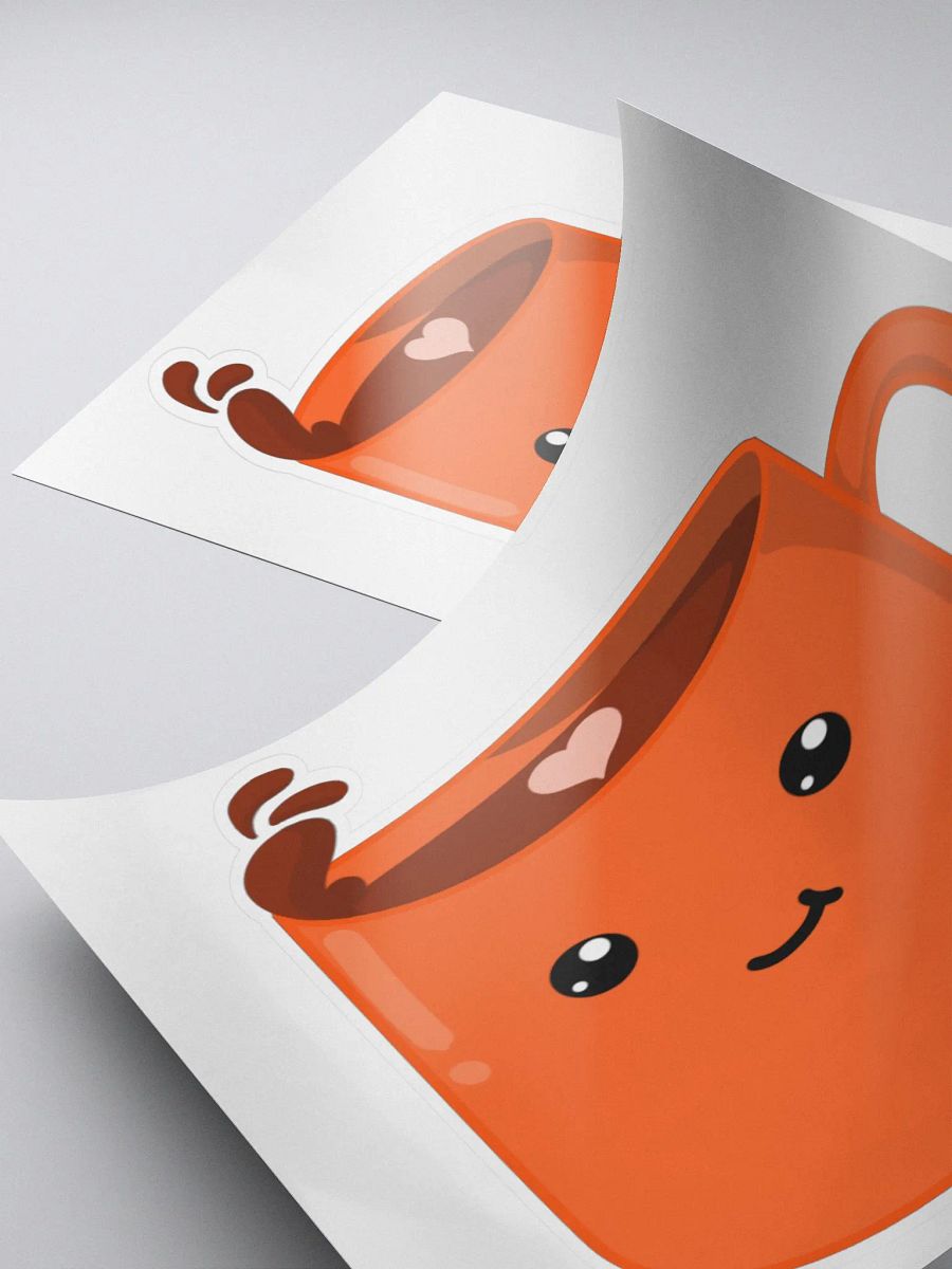 Gib Coffee Kiss Cut Stickers product image (4)