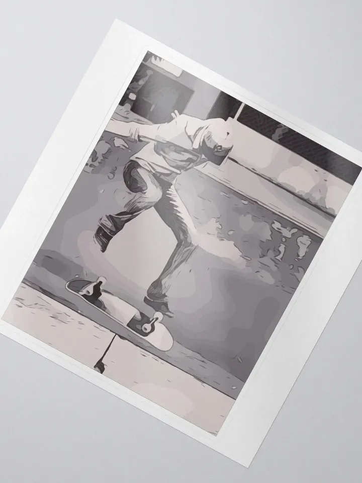 Skate or Die Kick Sticker product image (2)