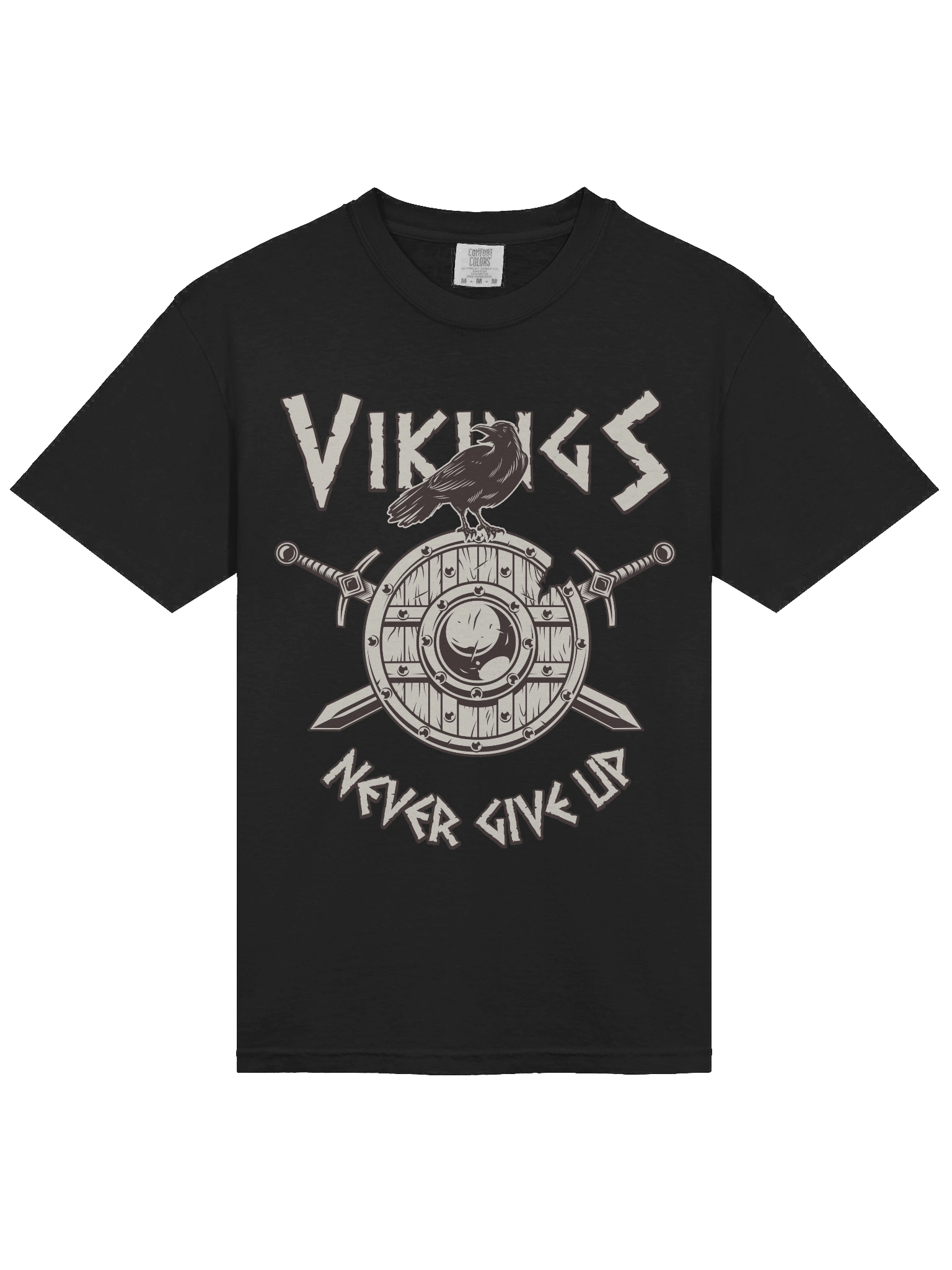 Vikings Never Give Up T-Shirt product image (3)