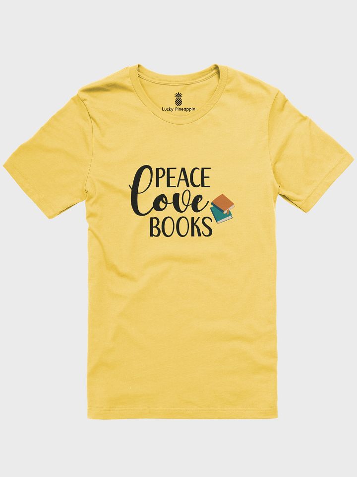 Peace Love Books Unisex T-Shirt product image (97)