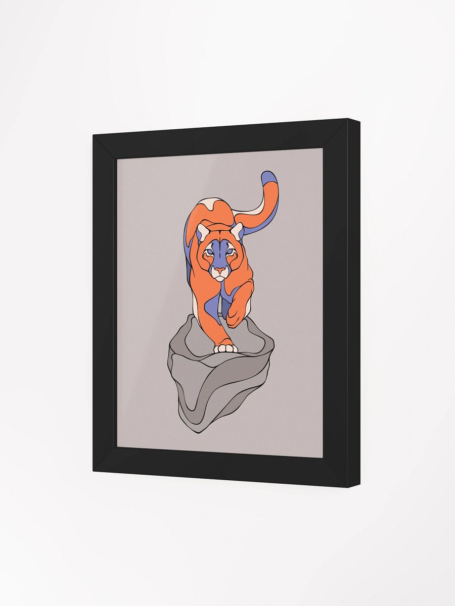 Puma's Gaze - Framed Rectangle Poster product image (13)
