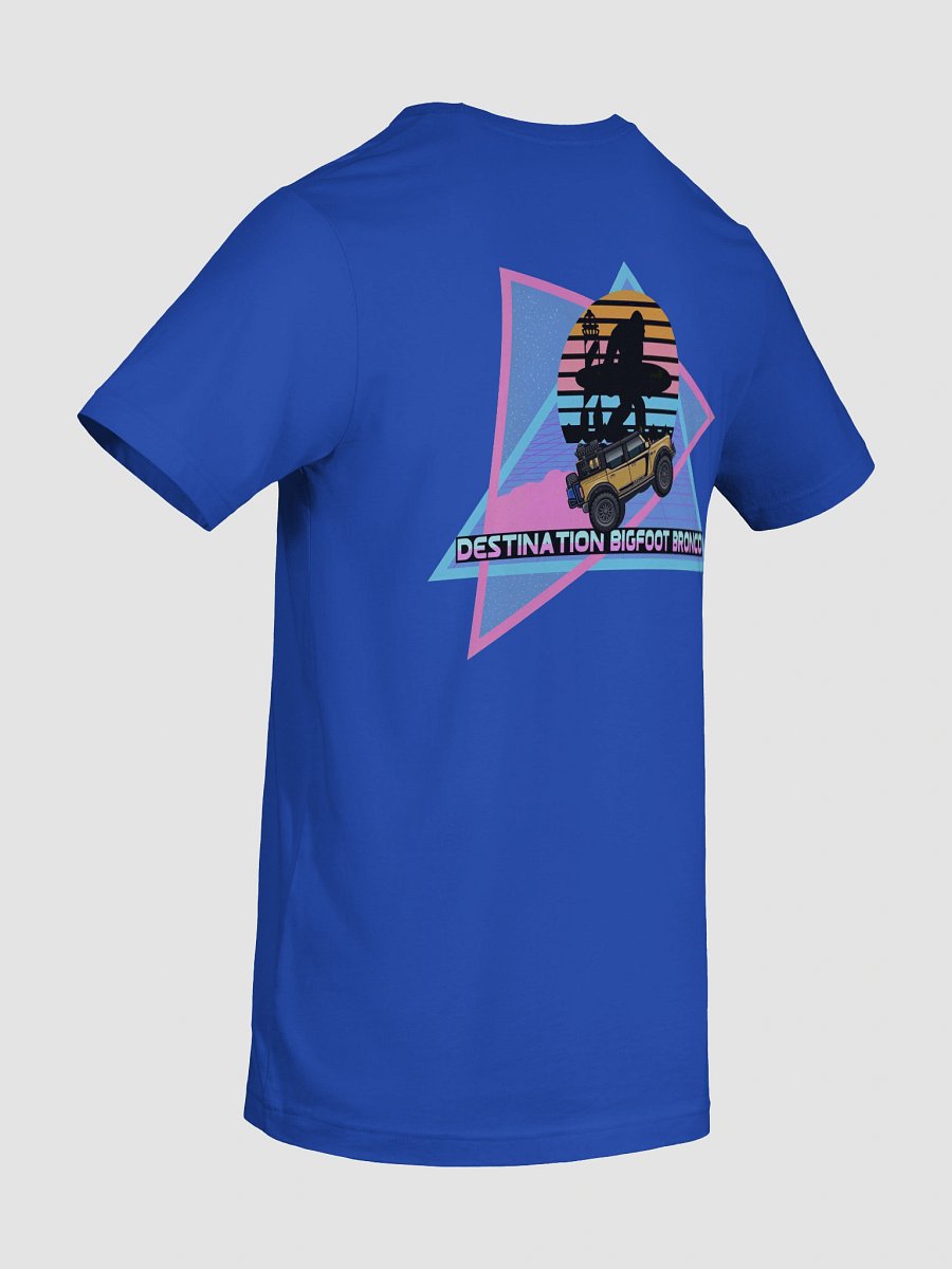 JC Edition Destination Bigfoot Bronco Retro-Inspired T-Shirt (Blue) product image (10)
