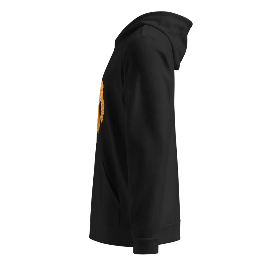Orange Piccolo Fitness Hoodie Front product image (2)
